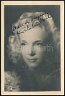 Micheline Presle (1922-) Színésznő Saját Kézzel Aláírt Képe / Autograph Signed Image. 10x15 Cm - Other & Unclassified