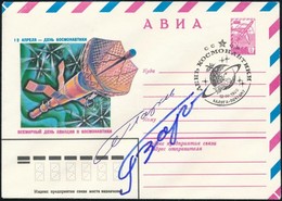 Jurij Glazkov (1939-2008) és Viktor Gorbatko (1934-2017) Szovjet űrhajósok Aláírásai Emlékborítékon /

Signatures Of Yur - Other & Unclassified