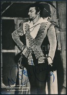 Nicola Rossi-Lemeni (1920-1991) Operaénekes Aláírt Fotólapja / Autograph Signed Photo Postcard - Other & Unclassified