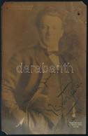 1922 Richard Tauber (1891-1948) Osztrák Operaénekes (tenor) Aláírása őt ábrázoló Képeslapon / 1922 Autograph Signature O - Andere & Zonder Classificatie