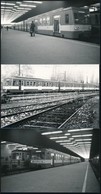 Cca 1960-1970 Linzbauer Tamás: HÉV életképek, 10 Db Fotó, Hátuljukon Pecséttel Jelzettek, 9×14 Cm - Andere & Zonder Classificatie