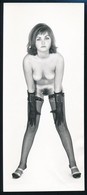 Cca 1970 Hétfő Esti Programok Szép Emléke, Szolidan Erotikus Fényképek, 5 Db Vintage Fotó, 11,5x17,5 Cm és 18,5x8 Cm Köz - Other & Unclassified