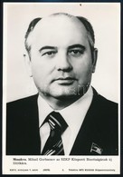 1984-1985 2 Db Fotó (az Egyik MTI) Andropov Haláláról, Illetve Gorbacsov Főtitkári Kinevezéséről, Kb. 27×21,5 Cm - Other & Unclassified