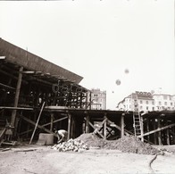 Cca 1971 Budapest, A Moszkva Tér átalakulása, 4 Db Szabadon Felhasználható Vintage Negatív, 6x6 Cm - Other & Unclassified