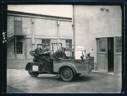 Cca 1930-1940 Budapest,' Budapest Székesfőváros Gázművei Szolgálatában', A Méray Motorkerékpárgyár Rt. által Gyártott Já - Other & Unclassified