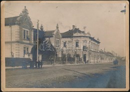 Cca 1890-1900 Keszthely, Leitner Szálloda, Keményhátú Fotó, 13x18 Cm - Andere & Zonder Classificatie