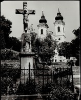 Cca 1970 Tihany, A Tihanyi Apátság. 3 Db Igényes, Nagyméretű Fotó 30x24 Cm - Andere & Zonder Classificatie