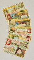 Cca 1900 Liebig Litho Gyűjtőkártya Sorozat 6 Db / Litho Collectors Card 6pieces 10x7 Cm - Advertising