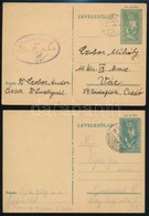 1940-1944 10 Db Munkaszolgálatos Tábori Lap Különböző Városokból - Other & Unclassified