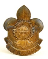 Cca 1930. 'Hungaria' Br Cserkész Sapkajelvény / Scout Cap Badge - Padvinderij