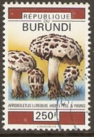 Burundi  1992   SG  1536  Fungi     Fine Used - Gebraucht