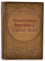 Velhagen & Klasings Neuer Volks- Und Familienatlas. Szerk.: Scobel, A[lbert]. Bielefeld - Leipzig, 1901, Verlag Von Vela - Andere & Zonder Classificatie