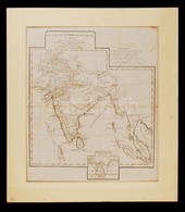 1788 Andor D'Anville: India és Távol Kelet Rézmetszetű Térképe / 1788 Map Of India And The Far-East Etched By J. Harriso - Andere & Zonder Classificatie