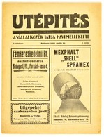 1929 Útépítések. II. évf. 4. Sz. 1929. április Hó. Bp., Otthon-ny., 69-84 P. - Zonder Classificatie