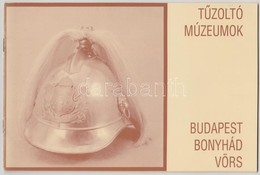 Vegyes Nyomtatvány Tétel, 2 Db: 
Budapest - Tűzoltó Múzeum. Tájak Korok Múzeumok Kiskönyvtára 140. Bp.,1983, Tájak-Korok - Unclassified