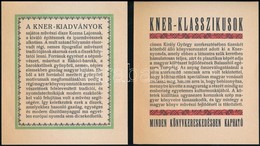 2 Db Kner Nyomtatvány: Kner-kiadványok, Kner-klaszikusok, 12x10 Cm. - Zonder Classificatie