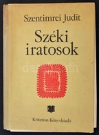 Szentimrei Judit: Széki Iratosok. Bukarest, 1982. Kriterion. 46t. Egészvászon Mappában. A Táblákat Haáz Sándor, A Szöveg - Zonder Classificatie