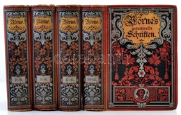 Ludwig Vörne's Gesammelte Schriften. Rybnik 1884. Bartels. 1-12. 4  Kötetben, Díszes Egészvászon Kötésben / 1-12 Books I - Unclassified