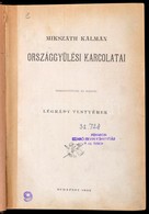 Mikszáth Kálmán: Országgyűlési Karcolatai. Bp., 1892, Légrády Testvérek, 6+365 P. Első Kiadás. Későbbi Félvászon-kötésbe - Zonder Classificatie