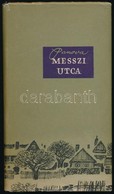 Vera Panova: Messzi Utca. Fordította Nikodémusz Elli. Bp., 1957, Európa. Kiadói Félvászon-kötés, Kiadói Papír Védőborító - Zonder Classificatie