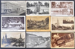 ** * 115 Db Főleg RÉGI Magyar Városképes Lap. Vegyes Minőség / 115 Mostly Pre-1945 Hungarian Town-view Postcards. Mixed  - Zonder Classificatie