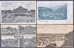 ** * 9 Db RÉGI Német Városképes Lap / 9 Pre-1945 German Town-view Postcards - Unclassified