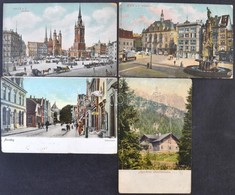 ** * 6 Db RÉGI Német Városképes Lap / 6 Pre-1945 German Town-view Postcards - Unclassified