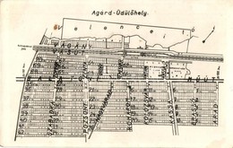 ** T2 Agárd, Üdülőhely, Az Agárdi Fürdőegyesület Parcellázási Terve - Unclassified