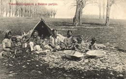 * T3 Balatoni Teknővájó Cigányok, Folklór. Kiadja Mérei Ignác (fl) - Zonder Classificatie