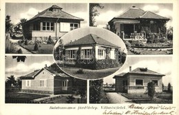 T2/T3 Balatonsomos, Fürdőtelep, Villák, Babszem Villa. Mihalecz Lajos Kiadása (EK) - Zonder Classificatie