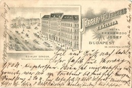 * T3 Budapest VII. Kerepesi út 79. Sziklay Sándor József Főherceg Szállodája, Villamosok, Keleti (Központi Pályaudvar),  - Zonder Classificatie