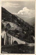 ** T2 Anina, Stájerlakanina; Vasúti Híd, Gőzmozdony / Railway Bridge, Viaduct, Locomotive - Unclassified