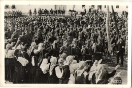 T2 1940 Beszterce, Bistritz, Bistrita; Bevonulás / Entry Of The Hungarian Troops '1940 Szászrégen Visszatért' So. Stpl - Non Classificati