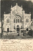 T2/T3 1903 Brassó, Kronstadt, Brasov; Izraelita Templom, Zsinagóga. Ciureu Kiadása / Israelitischer Tempel / Synagogue - Zonder Classificatie