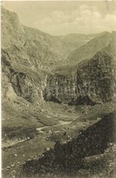 ** T1 Bucsecs-hegység, Butschetsch, Bucegi (Brassó Mellett); Malajester-szoros / Malajester Schlucht / Mountains, Gorge - Zonder Classificatie