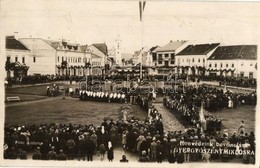 T2 1940 Gyergyószentmiklós, Gheorgheni; Bevonulás, Országzászló Avatás / Entry Of The Hungarian Troops, Hungarian Flag I - Unclassified