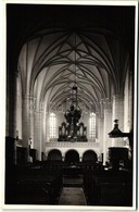 * T1/T2 Kolozsvár, Cluj; Farkas Utcai Református Templom, Belső / Church Interior - Unclassified