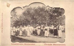 * T2 Máramaros, Maramures; Parasztlakodalom / Peasant's Wedding, Folklore. Art Nouveau - Unclassified