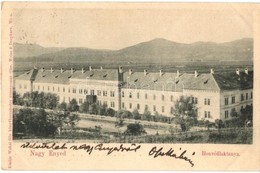 T2/T3 1899 Nagyenyed, Aiud; Honvéd Laktanya. Wokál Kiadása / Military Barracks (EK) - Unclassified