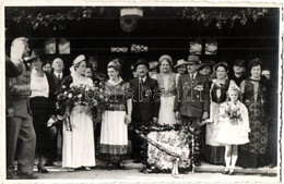 * T2 1940 Nagyvárad, Oradea; Bevonulás, Soós István Polgármester Honleányok Körében / Entry Of The Hungarian Troops,  Ma - Zonder Classificatie