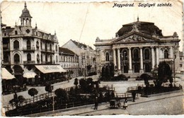 T4 Nagyvárad, Oradea; Szigligeti Színház, Emke Kávéház, Adria üzlet / Theatre, Cafe, Shop (b) - Zonder Classificatie