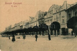 T2 Eperjes, Presov; Fő Utca, Piaci árusok, Cattarino üzlete / Main Street, Market Vendors, Shops - Zonder Classificatie