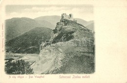 ** T2 Sztrecsnó, Sztrecsény, Strecno; A Vág-völgye. Várrom Zsolna Mellett. Gansel Lipót 240. / Das Waagthal / Castle Rui - Unclassified