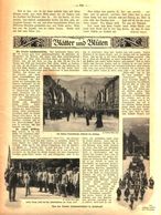 Die Tiroler Jahrhundertfeier,Der Eroberer Des Nordpols,  Ludwig Ganghofer / Artikel, Entnommen Aus Zeitschrift / 1920 - Empaques