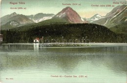 ** T2 Tátra, Csorbai-tó, Kriván, Szoliszko, Csorbai-csúcs / Lake, Mountain Peaks - Unclassified