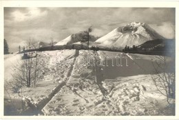 T2 Tátraszéplak, Tatranska Polianka; Gerlachfalvi Csúcs, Koncsiszta és Túpa / Mountain Peaks In Winter - Unclassified