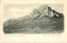 ** T2/T3 Zsolnalitva, Ljetava, Lietava; Vág-völgye, Vár. Gansel Lipót 183. Sz. / Das Waagthal. Ruine Ljethava / Castle R - Unclassified