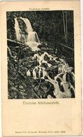 T2 Kőrösmező, Yasinia, Jassinja, Jasina (Máramaros);  Trufanec Vízesés, Kiadja Rosenblüth Emánuel / Waterfall - Unclassified