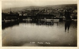 T2 Fiume, Porto / View From The Harbor, Sailing Ship - Unclassified