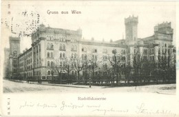 T2/T3 Vienna, Wien IX. Rudolfskaserne (Rossauer Kaserne) / Military Barracks (EK) - Zonder Classificatie